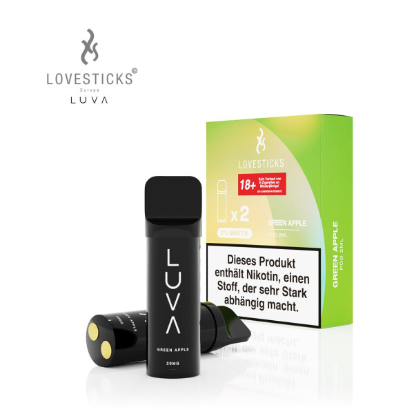 LOVESTICKS - LUVA POD Duo Pack Green Apple